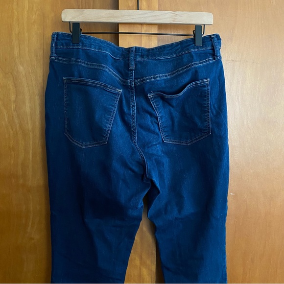 Universal Thread 12 SHORT Dark Blue Mid Rise Skinny Jeans - Picture 6 of 7